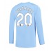 Manchester City Bernardo Silva #20 Hjemmedrakt 2023-24 Lange ermer